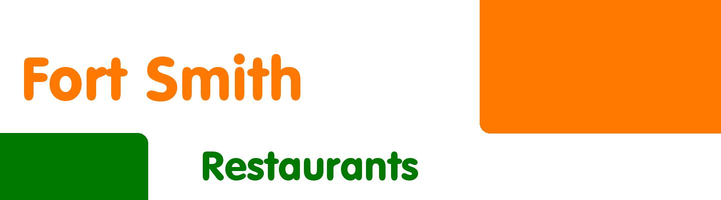 Best restaurants in Fort Smith - Rating & Reviews
